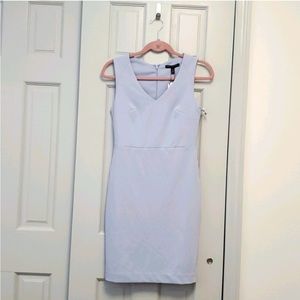NWT 0P Periwinkle Light Blue Cocktail Sheath Dress